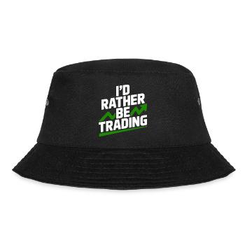 Ich würde lieber handeln - Bucket Hat - Schwarz - Vorne - Lela (165cm)