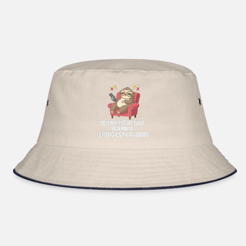 Energy mode sloth in relax Bucket Hat