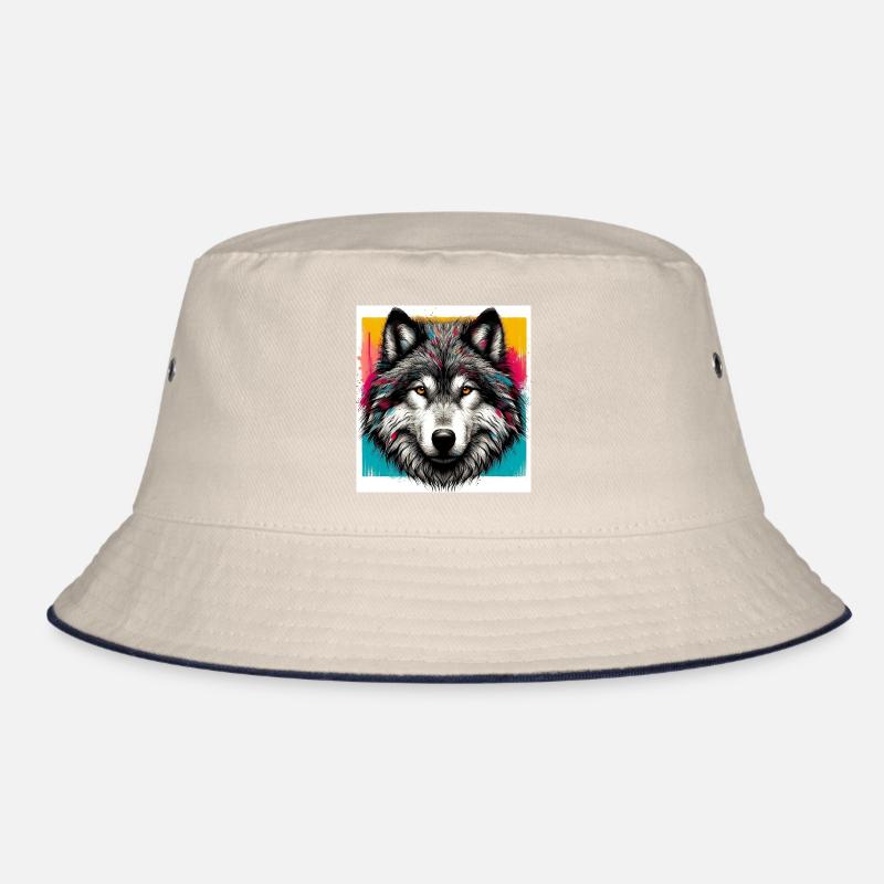 Wolf Bucket Hat