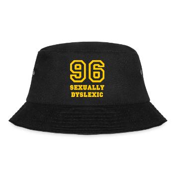 96 Sexually Dyslexic - Bucket Hat - black - Front - Lela (165cm)