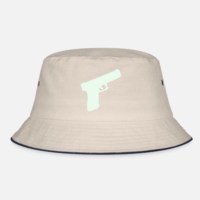 Pistole Waffe Bucket Hat