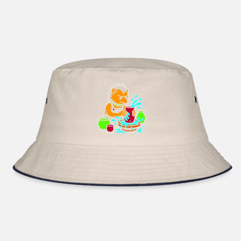 Pottery Pup Splash Bucket Hat