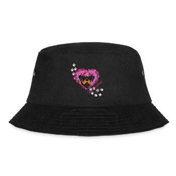 Resting B!tch Face Rottweiler - Bucket Hat - black - Front - Lela (165cm)