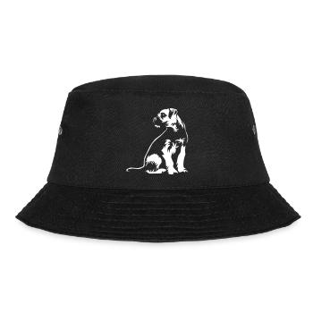 Border Terrier "Black Edition" - Bucket Hat - black - Front - Lela (165cm)