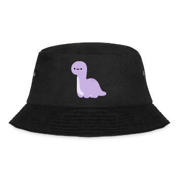Brachiosaurus Lulu - Bucket Hat - Schwarz - Vorne - Lela (165cm)