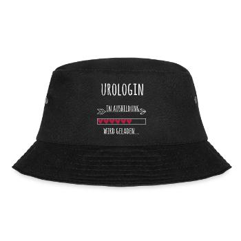 Urologin Ausbildung Medizinstudium Ärztin Medizin  - Bucket Hat - Schwarz - Vorne - Lela (165cm)