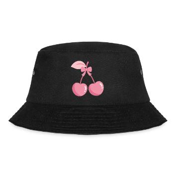 Cerises roses avec nœud - Bob - noir - Devant - Lela (165cm)