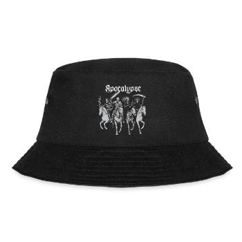 4 Reiter der Apokalypse - Bucket Hat - Schwarz - Vorne