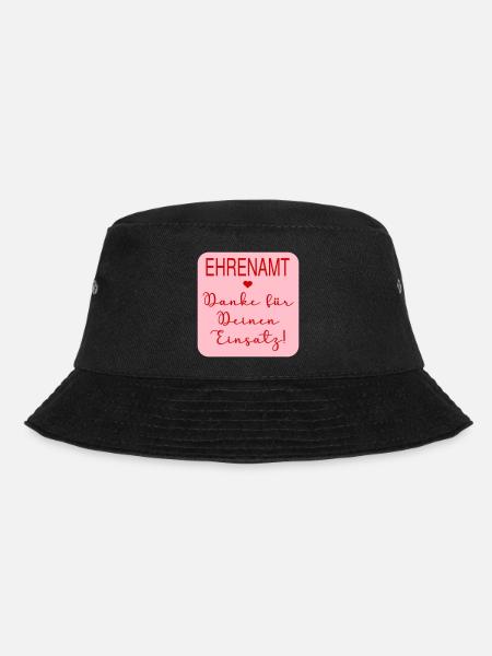 Danke Einsatz Ehrenamt - Bucket Hat - Schwarz