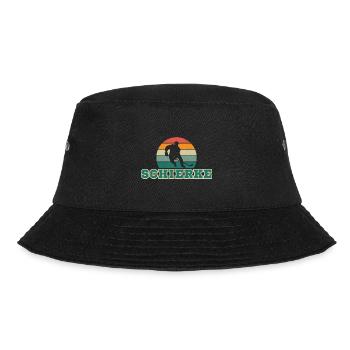 Schierke, meine Stadt! - Bucket Hat - Schwarz - Vorne - Lela (165cm)