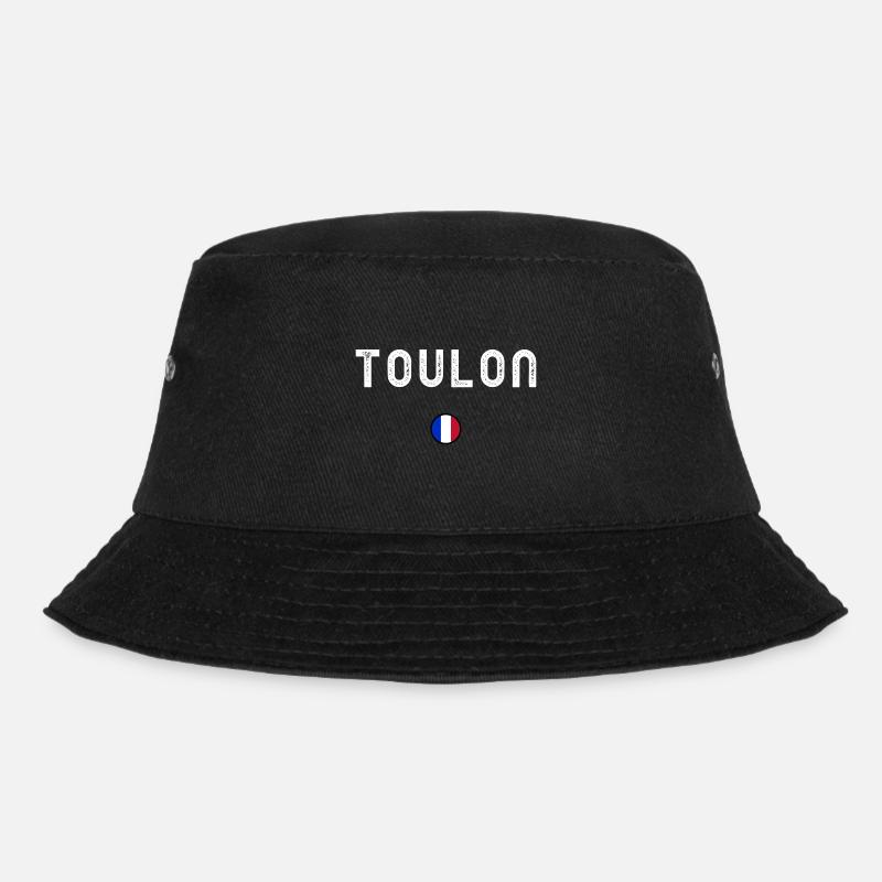 TOULON - Bucket Hat - Schwarz