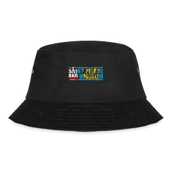 St. Pierre und Miquelon - Bucket Hat - Schwarz - Vorne - Lela (165cm)