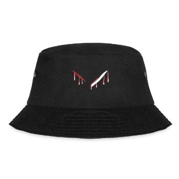 lignes de gouttes rouges - Bob - noir - Devant - Lela (165cm)