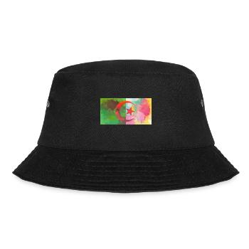 Algerien - Bucket Hat - Schwarz - Vorne - Lela (165cm)