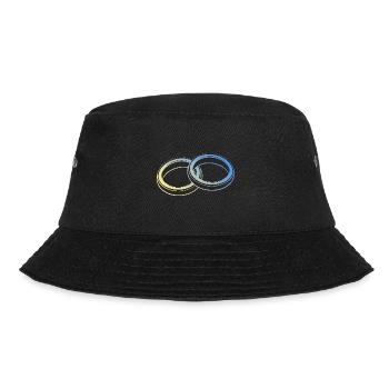 Wedding Wedding Rings - Bucket Hat - black - Front - Lela (165cm)