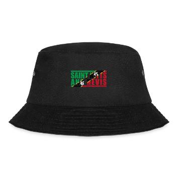Saint Kitts and Nevis - Bucket Hat - black - Front - Lela (165cm)