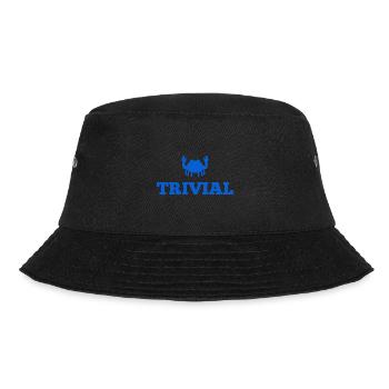 die Trivialität des Lebens - Bucket Hat - Schwarz - Vorne - Lela (165cm)