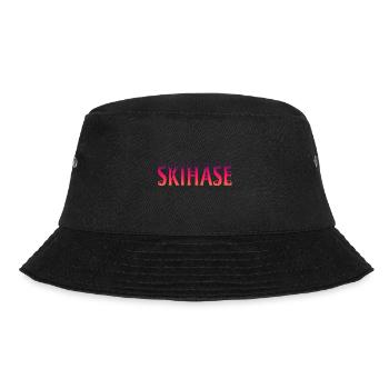 Skihase Spruch Ski - Bucket Hat - Schwarz - Vorne - Lela (165cm)