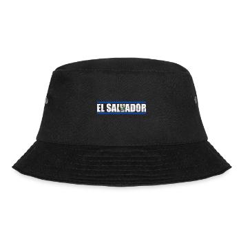 El Salvador - Bucket Hat - Schwarz - Vorne - Lela (165cm)