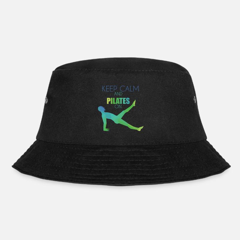 Pilates - Bucket Hat - Schwarz