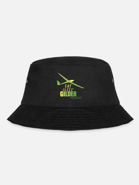 Gliding gliders - Bucket Hat - black