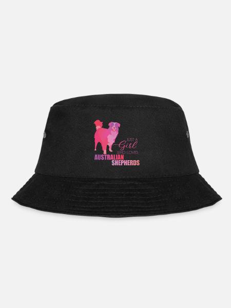 Australian Shepherd - Bucket Hat - Schwarz
