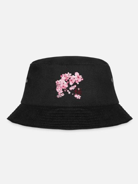 Fleurs de cerisier Japonais - Sakura - Bob - noir