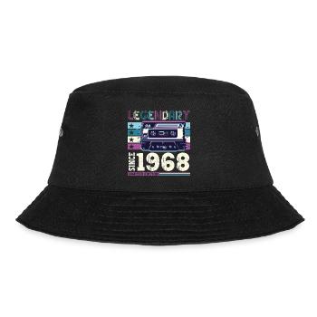 Légendaire 1968 54th Birthday Gift Hommes - Fun - Bob - noir - Devant - Lela (165cm)