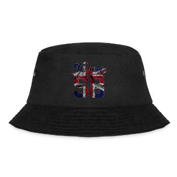 68TH BIRTHDAY UK VINTAGE 1958 - Bucket Hat - black - Front - Lela (165cm)