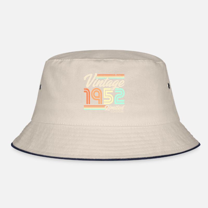 1952 Vintage Birthday Retro Gift Bucket Hat