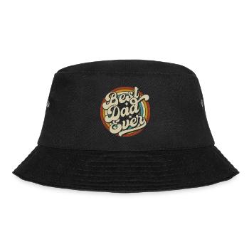 Best Dad Ever Best Father's Day Gift - Bucket Hat - black - Front - Lela (165cm)