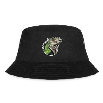Iguana - Enchanted Wilderness - Bucket Hat - black - Front - Lela (165cm)