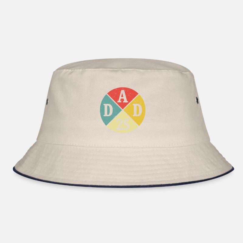 Dad Dad 2025 Gift New Dad 25 Bucket Hat