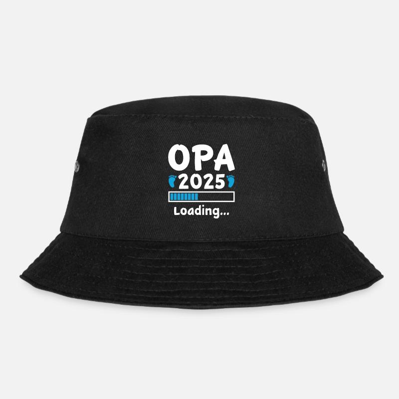 Opa 2025 Loading - Bucket Hat - Schwarz