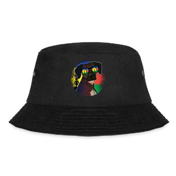 Neukaledonien - Bucket Hat - Schwarz - Vorne - Lela (165cm)