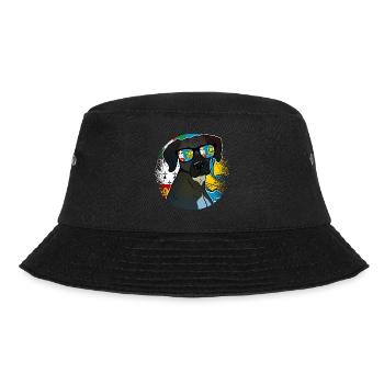 Saint Pierre and Miquelon - Bucket Hat - black - Front - Lela (165cm)