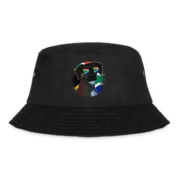 Südafrika - Bucket Hat - Schwarz - Vorne - Lela (165cm)
