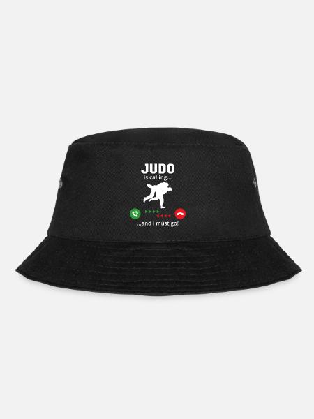 Judo ruft und ich muss gehen - Bucket Hat - Schwarz