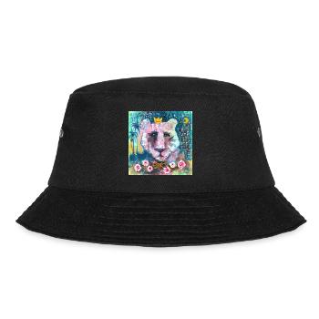 Der Duft von Rosen - Bucket Hat - Schwarz - Vorne - Lela (165cm)