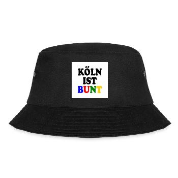 Cologne is colourful - Bucket Hat - black - Front - Lela (165cm)