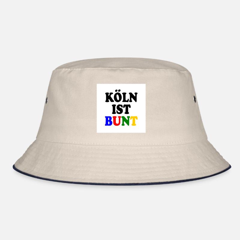 Cologne is colourful Bucket Hat