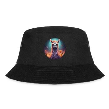 Gruseliges Halloween-party-kostüm, Zombie-lama - Bucket Hat - black - Front - Lela (165cm)