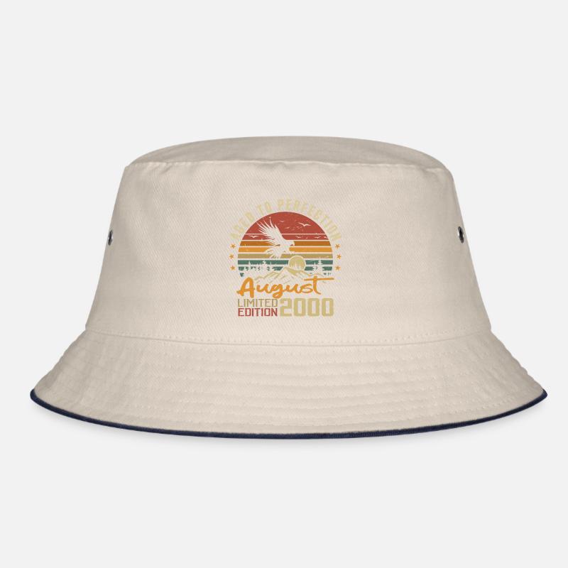 Jahrgang August 2000 Geburtstagsgeschenk August 2000 Bucket Hat