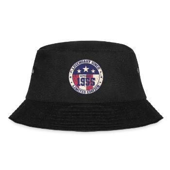 70. Geburtstag Legende September 1955 Jahrgang 55 - Bucket Hat - Schwarz - Vorne - Lela (165cm)