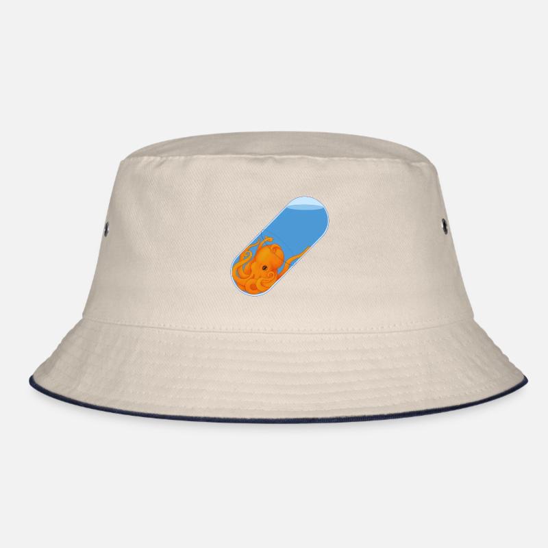 Octopus Pill Bucket Hat