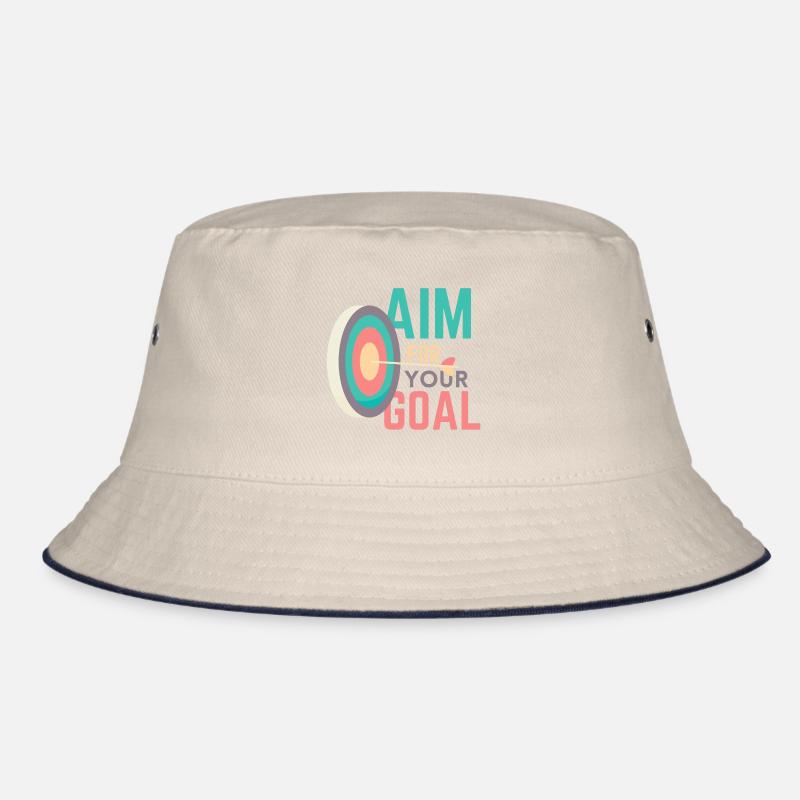 Aim for your Goal Bucket Hat