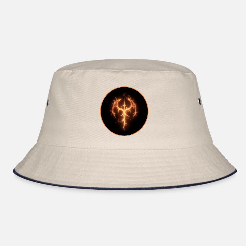 Fire Shield Symbol Bucket Hat