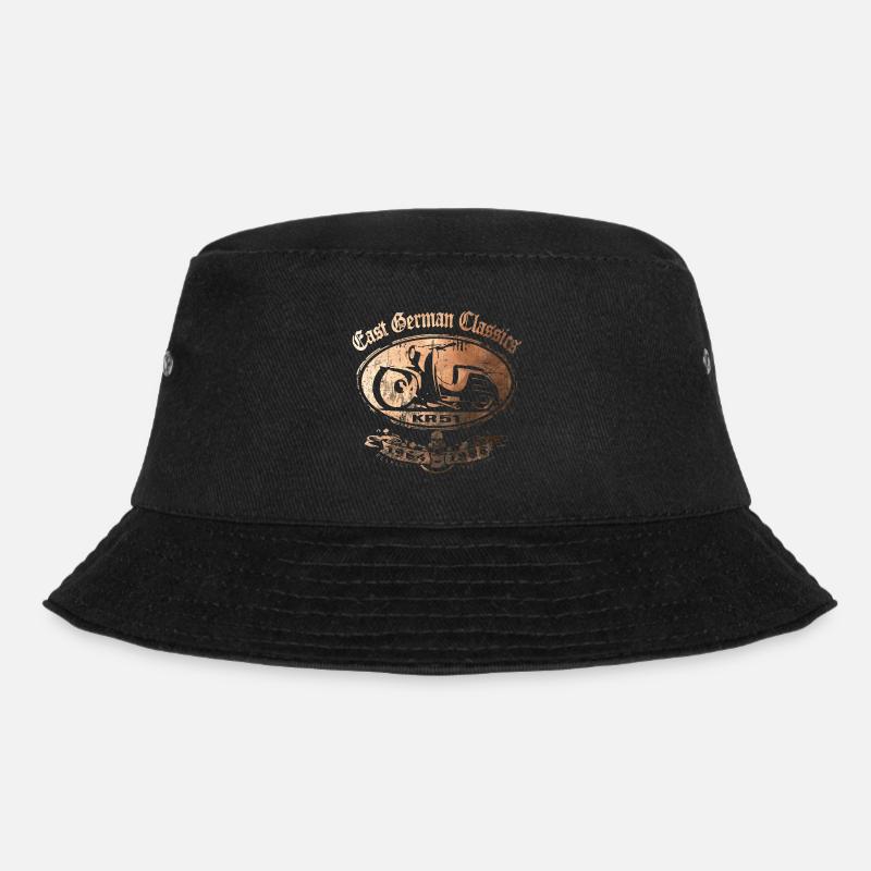 East German Classics - KR51 - Simson Schwalbe - Bucket Hat - Schwarz