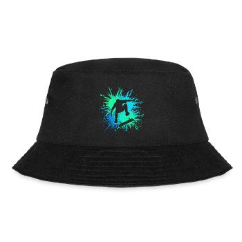 skater - Bucket Hat - Schwarz - Vorne - Lela (165cm)