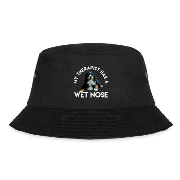 Bernese Mountain Dog - Bucket Hat - black - Front - Lela (165cm)